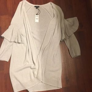 Gray express sweater new with tags